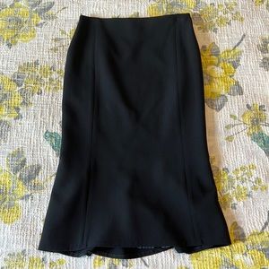 Ralph Lauren Black Label Lined Hem Skirt 96% Wool Size 6